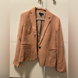 Size 6. Ann Taylor light pink blazer.
